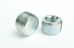 Carbon Steel Blue-White Zinc Plated Hex Socket ...